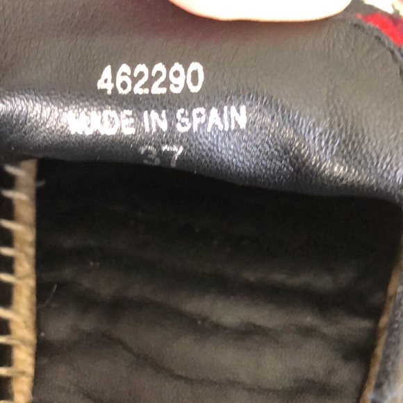 ALEXANDER MCQUEEN embroidered espadrilles floral Size 7 - Picture 11 of 12